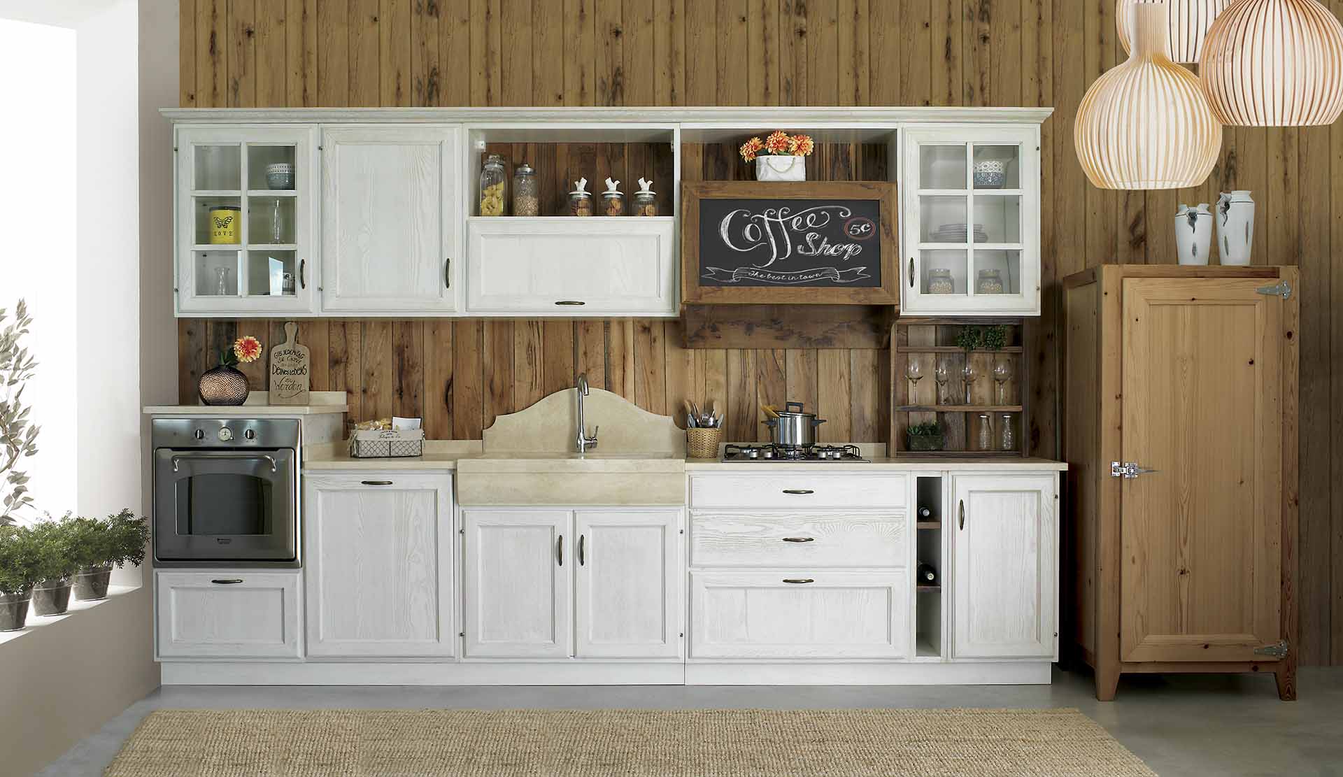 La bottega del falegname produzione di arredamenti su misura ... Mobili cucina country
